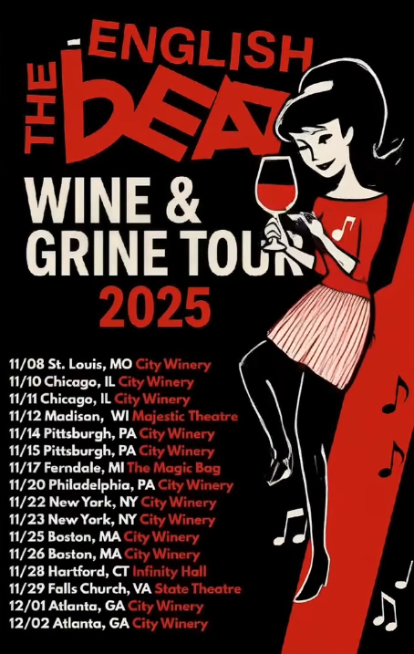 The English Beat Tour Poster 2026